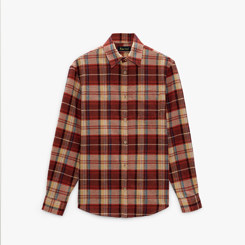 checked shirt